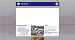 Desktop Screenshot of projeart.ind.br